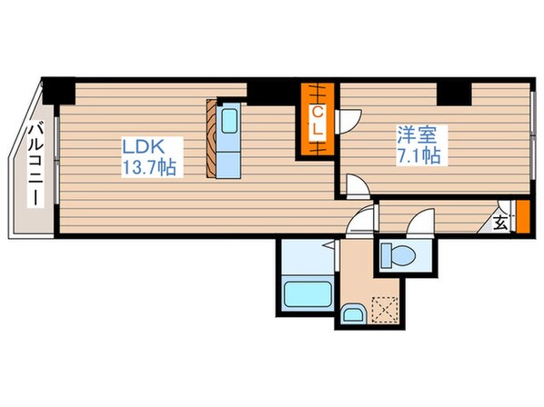 ＣＡＳＡ・ＶＩＬＬＡＧＥの物件間取画像